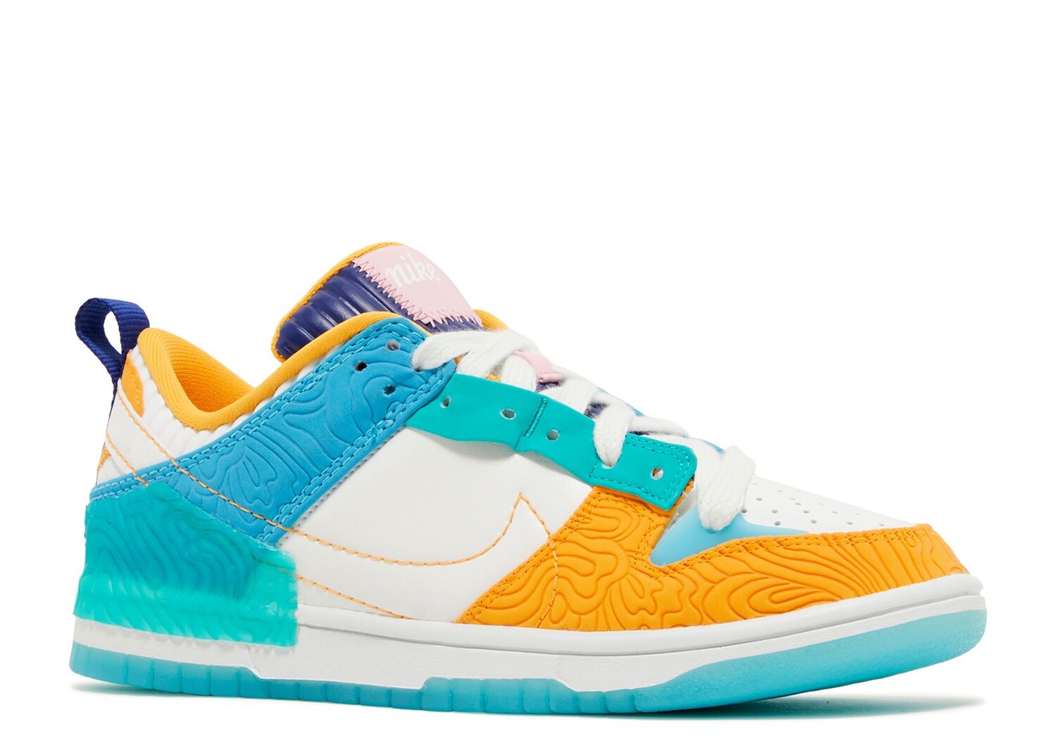 Кроссовки Nike Serena Williams Design Crew X Wmns Dunk Low Disrupt 2 'Clear Jade Sundial', разноцветный — фото 2