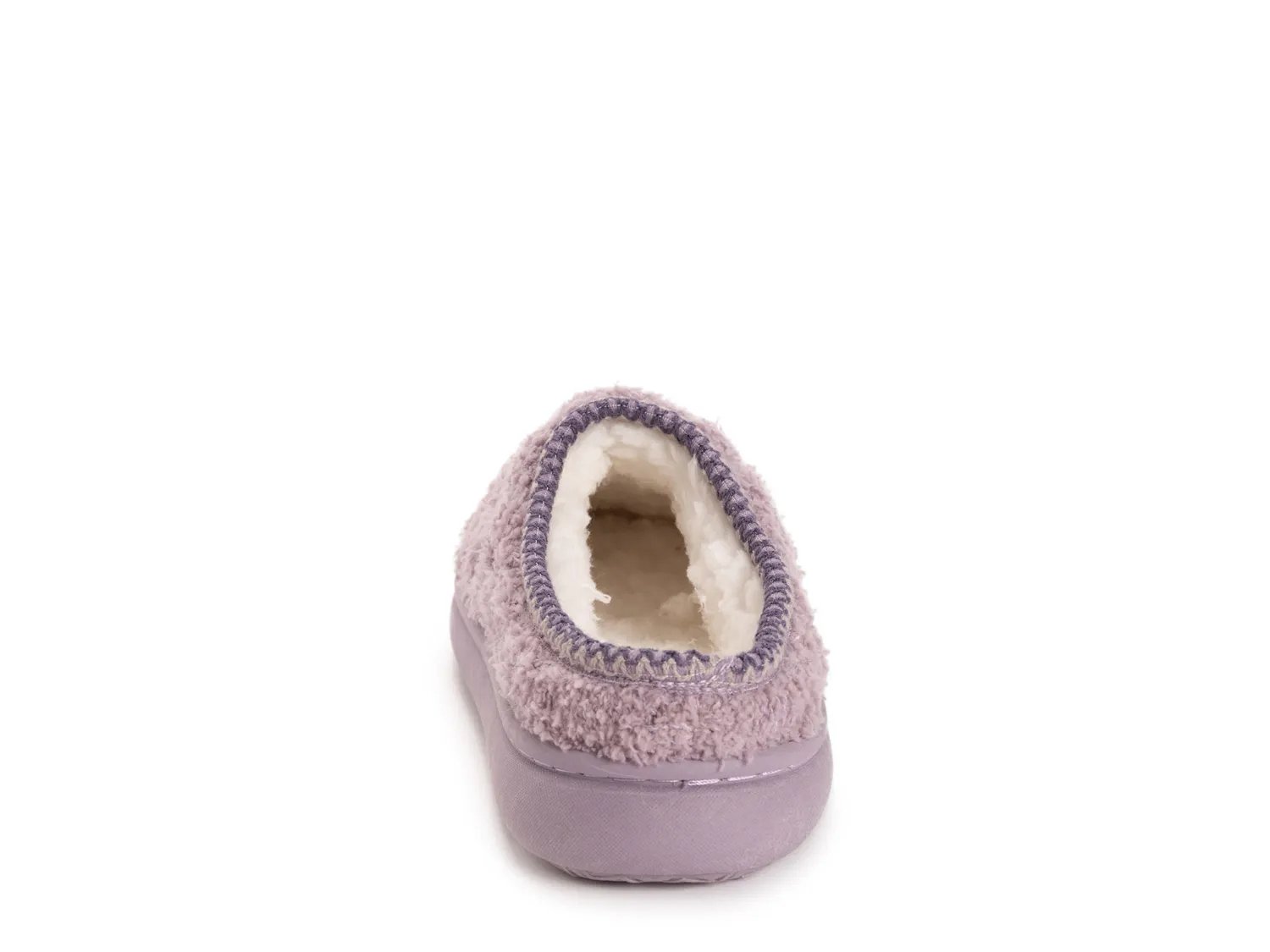 Тапочки MUK LUKS Janna Cozy Crew Clog, Purple Cable Knit — фото 2