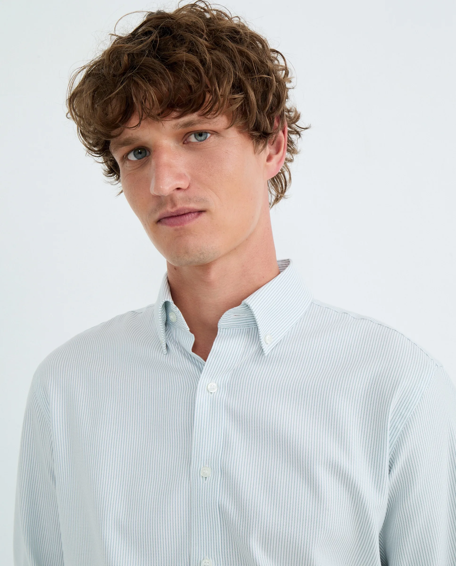 

Мужская рубашка без утюжки Rushmore, светло-голубой