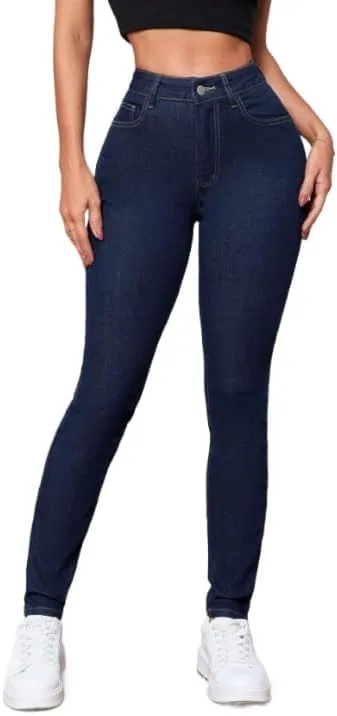 

Джинсы для высоких женщин Solid Slim-Fit, синие, размеры 2 (Tall XS) - 8/10 (Tall L)