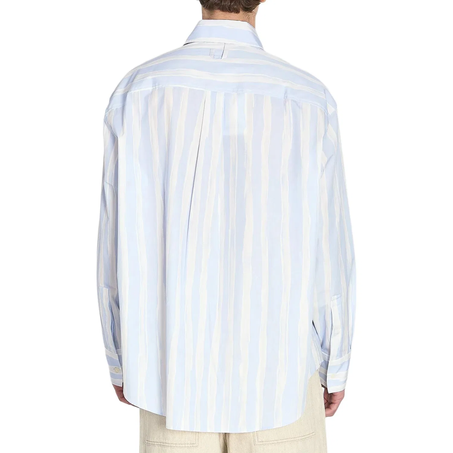 Рубашка The Camargue Striped Jacquemus, Blue — фото 3