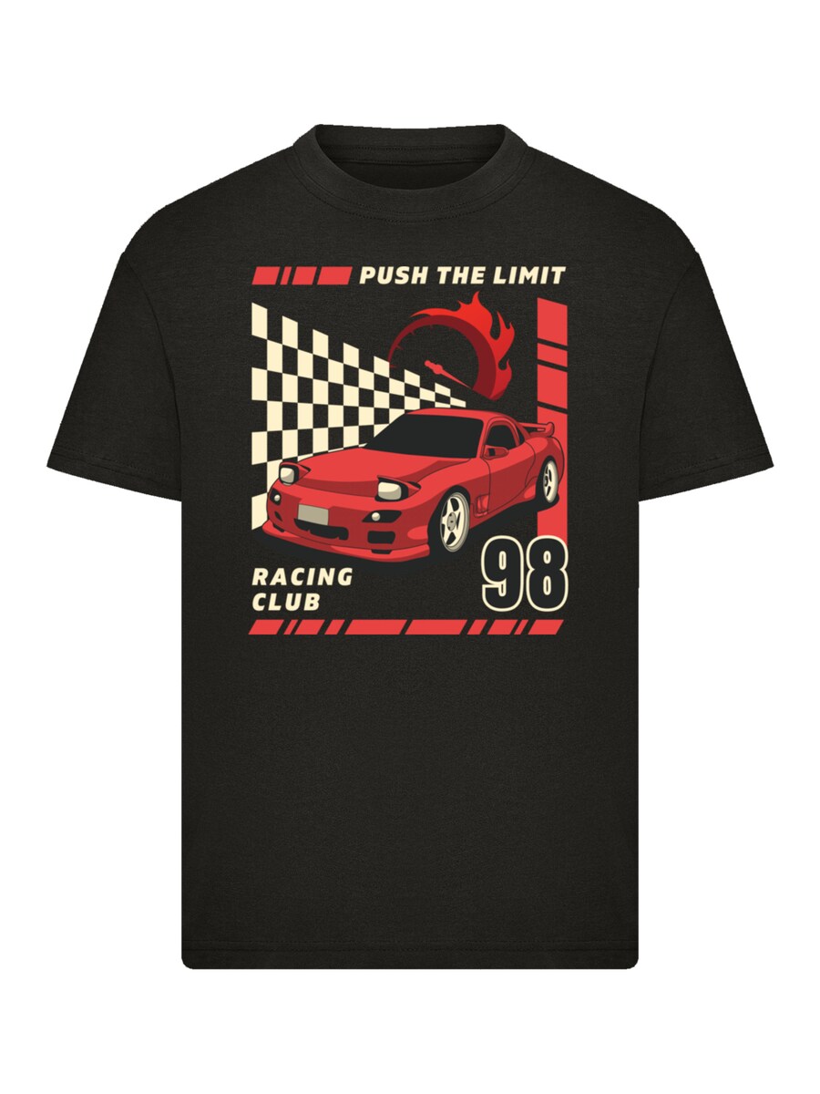 

Рубашка F4NT4STIC Red Racing Car Club, черный