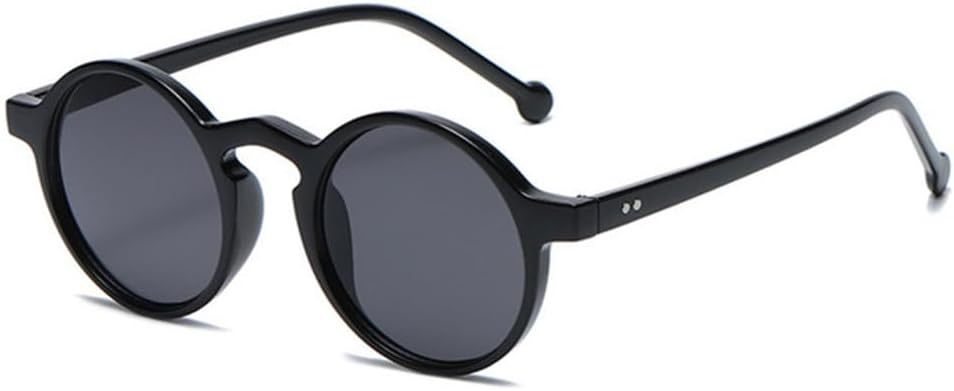 

2027 Винтажные круглые солнцезащитные очки для женщин, мужские классические солнцезащитные очки в маленькой оправе для вечеринок, защита от УФ-излучения UV400 MTZJH, C01