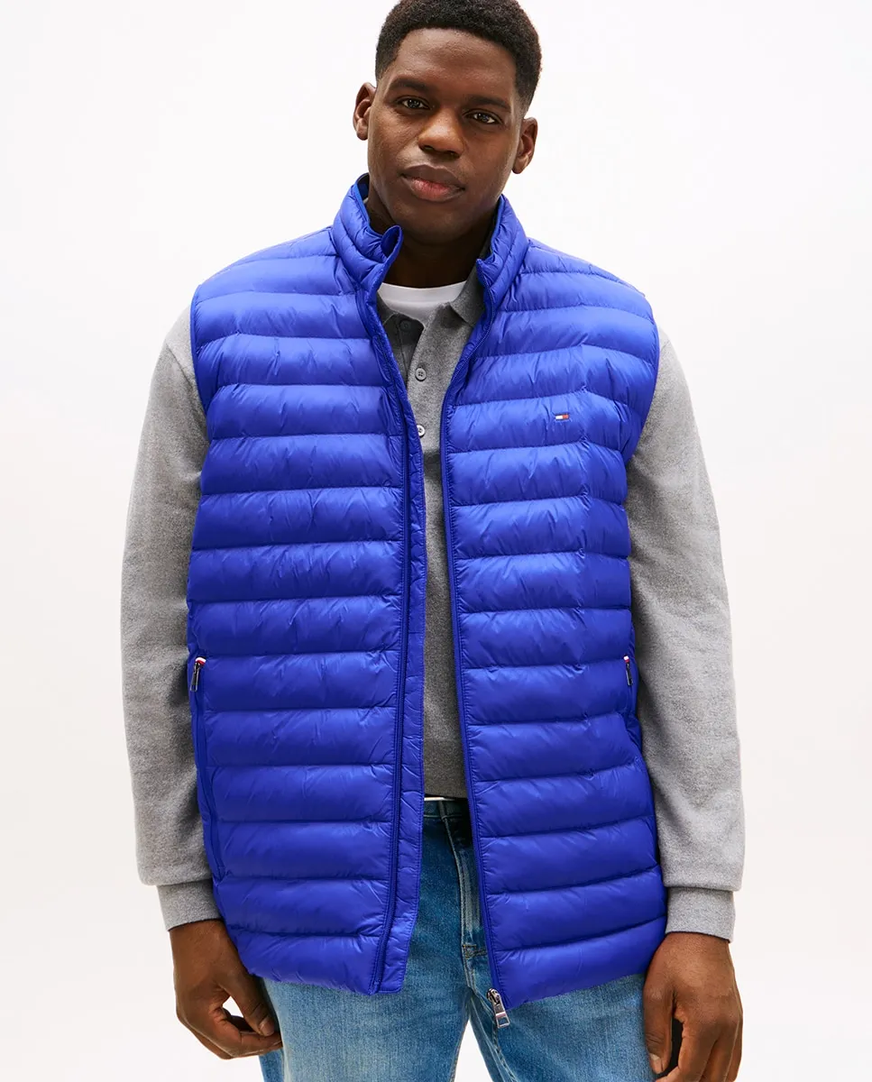 

Мужской стеганый жилет на молнии больших размеров Tommy Hilfiger, индиго