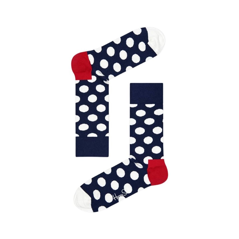 

Синий хлопковый носок Happy Socks