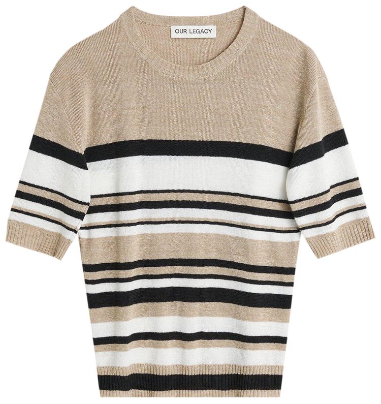 

Футболка Our Legacy Venice B Stripe Teeny Tee 'Multicolor', разноцветный