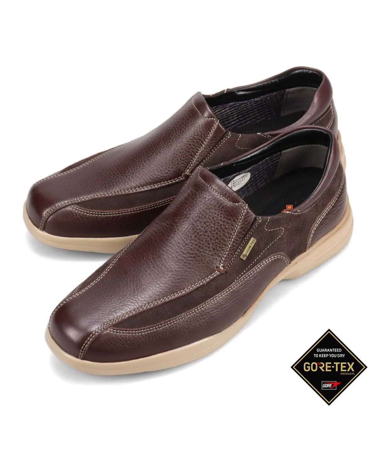 Слипоны для повседневной носки в городе Madras Walk, Dark Brown/Dark Brown