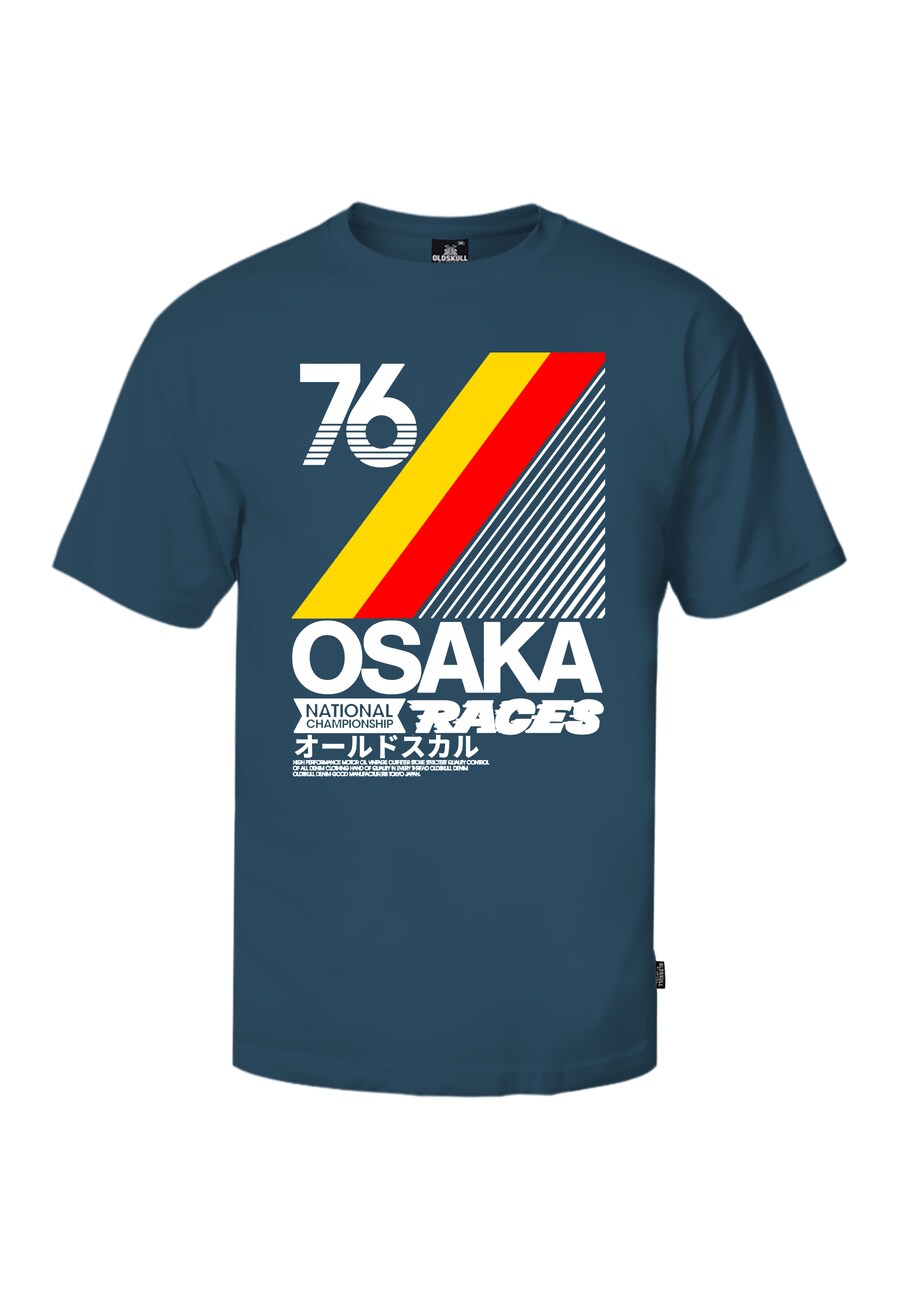 

Рубашка Oldskull Retro Japan City, темно-зеленый