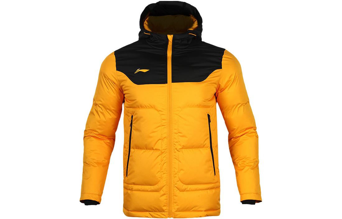 

Пуховик LiNing Puffer мужской цитрусово-оранжевый желтый