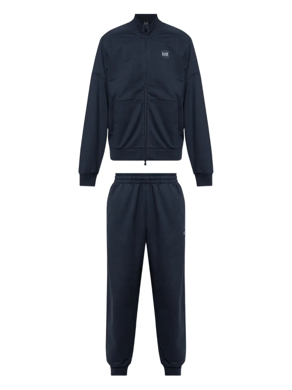 

Спортивный костюм с нашивкой-логотипом Ea7 Emporio Armani, синий