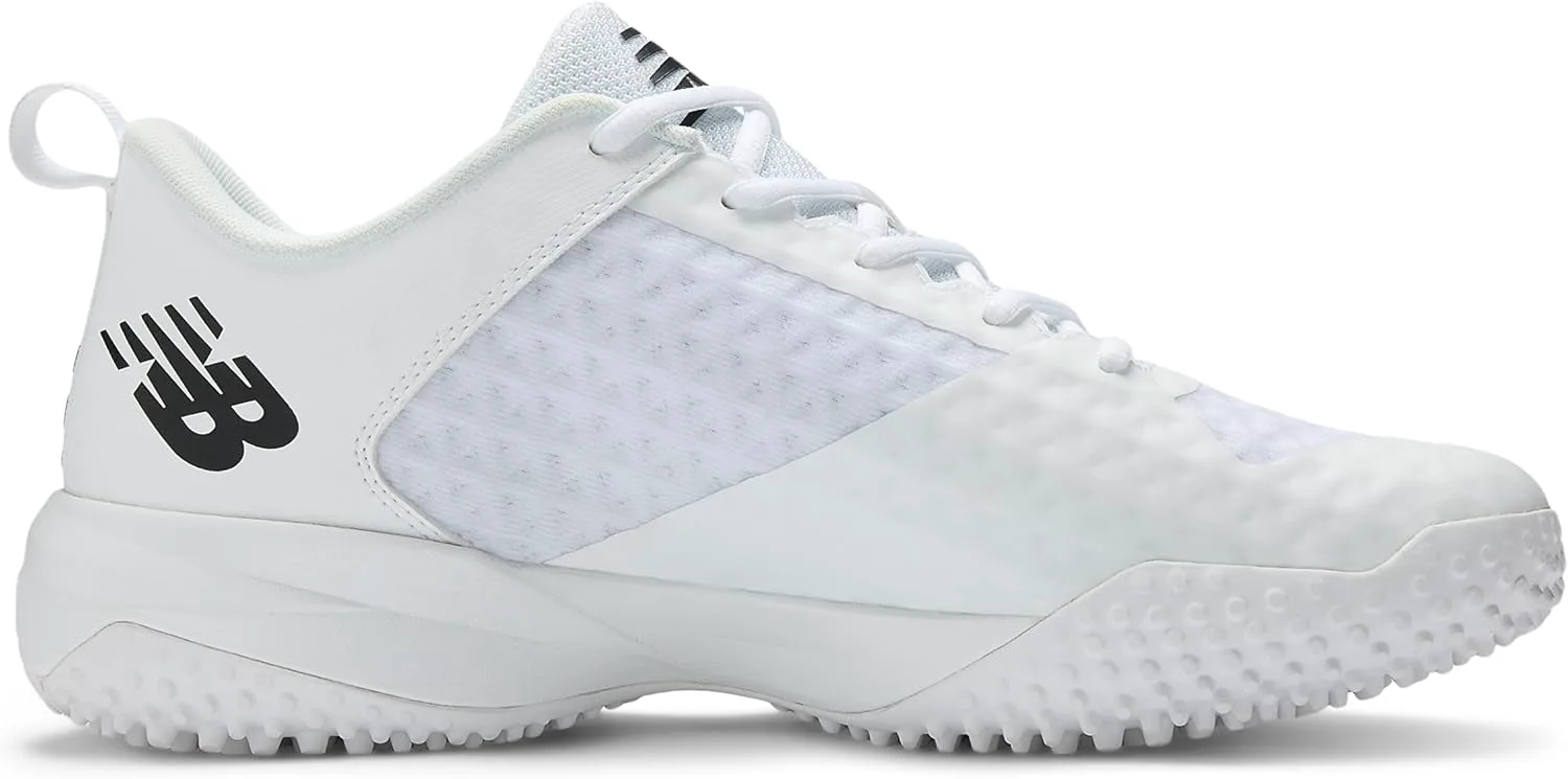 Мужские бутсы New Balance FuelCell 4040 V8 для травы, белый/черный — фото 3