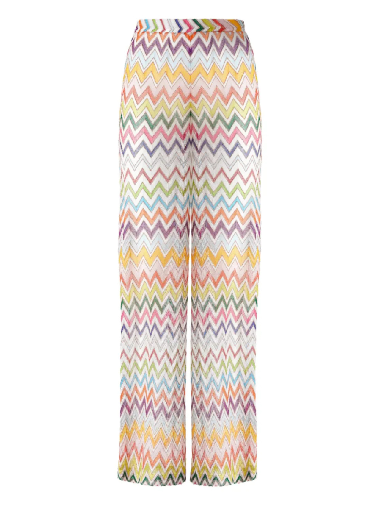 

Брюки с узором зигзаг Missoni, белый