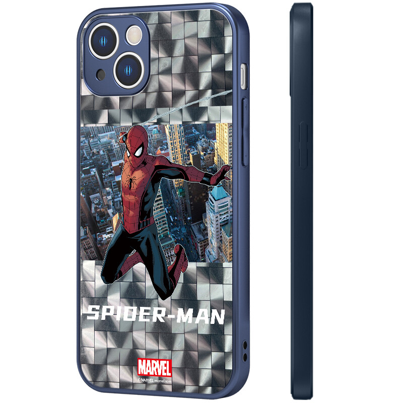 

Чехол для телефона Disney, DISNEYSP0001 Tempered glass shell glitter - dark blue