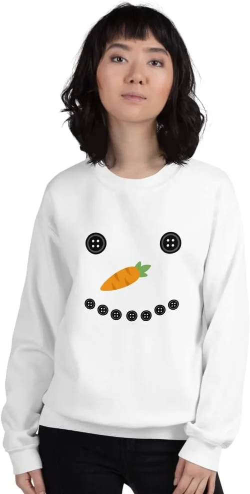 

Свитшот с новогодним снеговиком