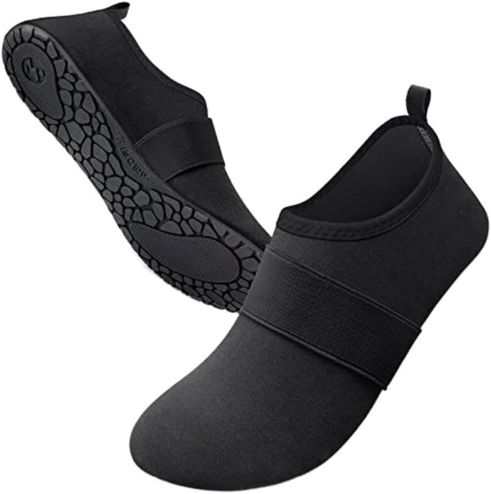 

Гоночные обувь для мужчин для симрейсинга на ПК GT - регулируемые ремешки. Дышащие, легкие «босоногие» кроссовки для симуляторов вождения с улучшенным сцеплением для игровых кокпитов, картинга, домашнего использования, носки-тапочки Geerta, черн...