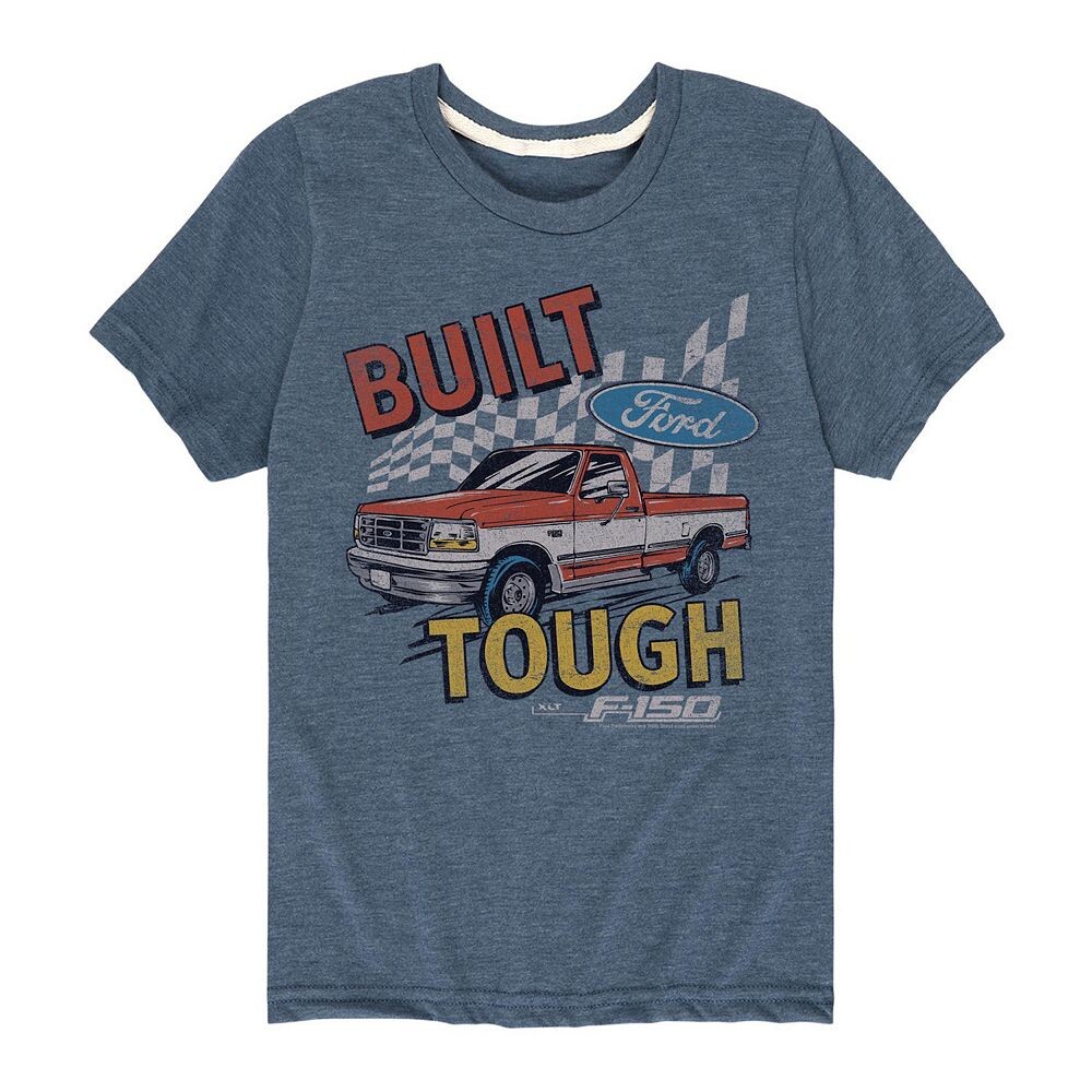 

Футболка Fordbuilt Tough Vintage F150 с графическим рисунком для мальчиков 8–20 лет Licensed Character, цвет Heather Blue
