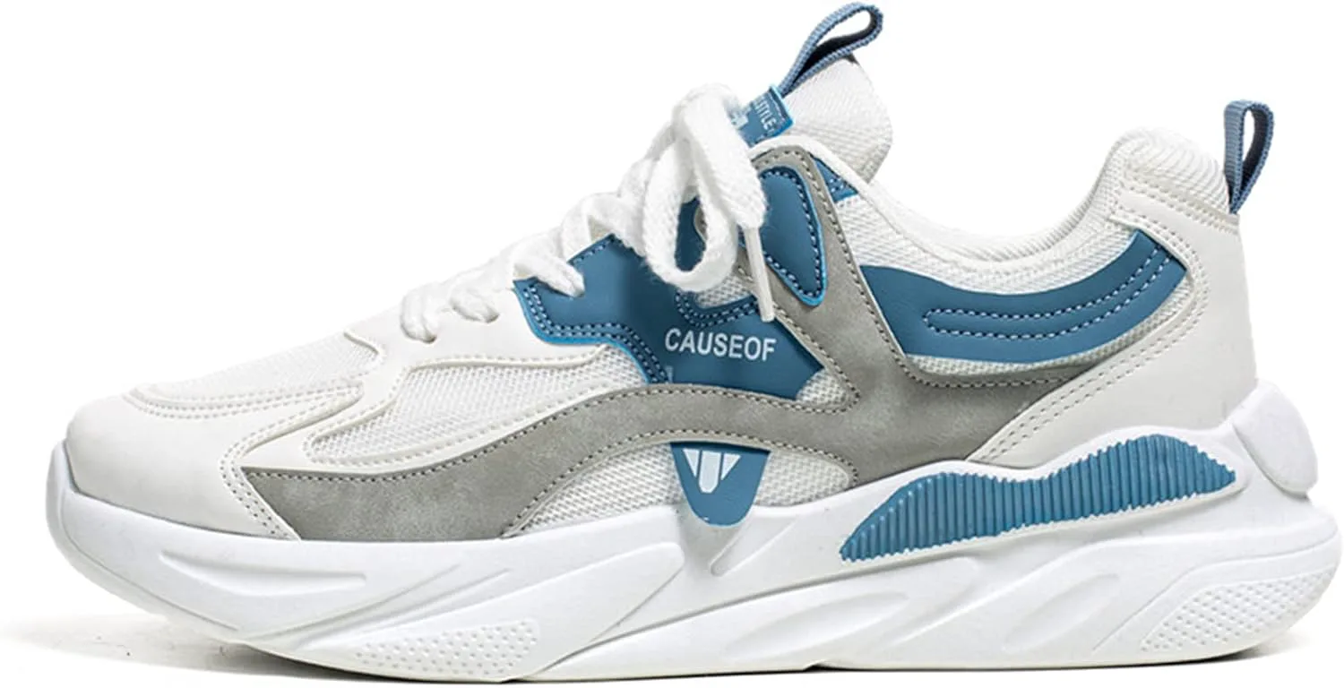 

Мужские беговые кроссовки GSIGUL для дороги, тенниса и ходьбы с амортизацией, спортивные кроссовки и повседневная обувь для мужчин, белый