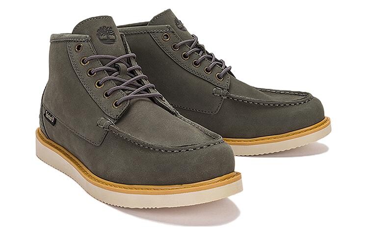 Мужские уличные ботинки Timberland на плоской подошве, серый — фото 2