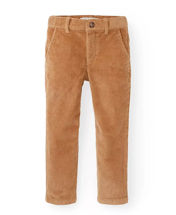 

Органические вельветовые штаны для мальчиков Hope & Henry, коричневый