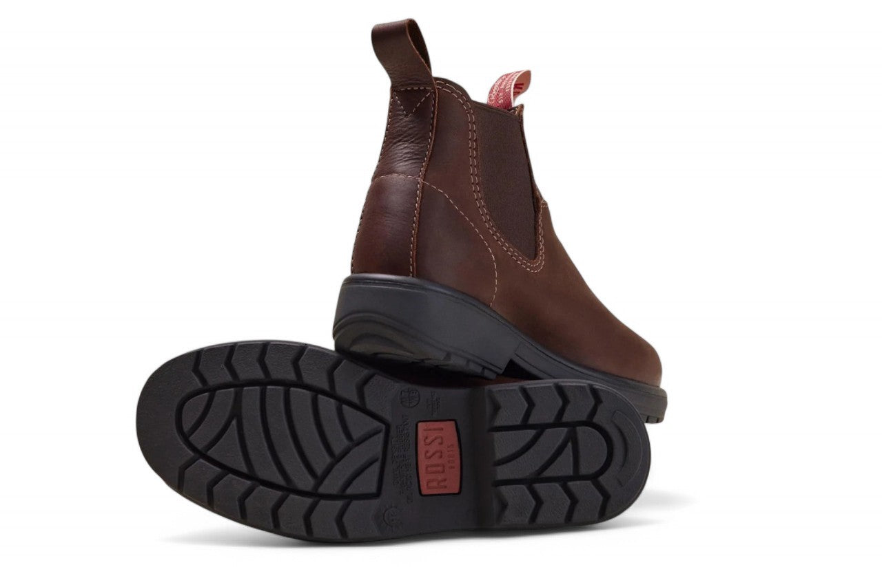 Ботинки челси Rossi 303 Endura Redwood Brown Leather Rossi Boots — фото 4
