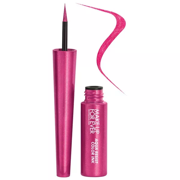

Aqua resist color ink 24-часовая водостойкая жидкая подводка для глаз Make Up For Ever, цвет 10 pink blaze