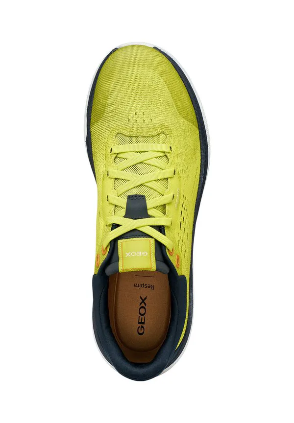Низкие кроссовки spherica actif Geox, Lime/Green/Navy — фото 3