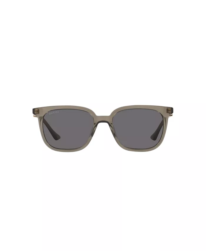 Мужские прямоугольные солнцезащитные очки, GG1493S GC002215 Gucci, коричневый — фото 2