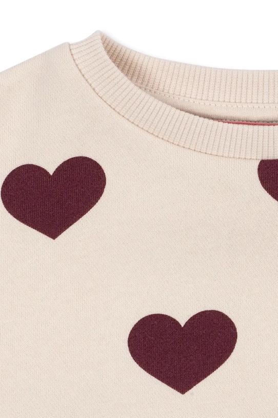 Детская толстовка LOU SWEAT SHIRT OCS Konges Sløjd, бежевый — фото 3