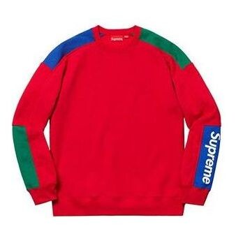 

Свитер formula crewneck 'red blue green' Supreme, красный