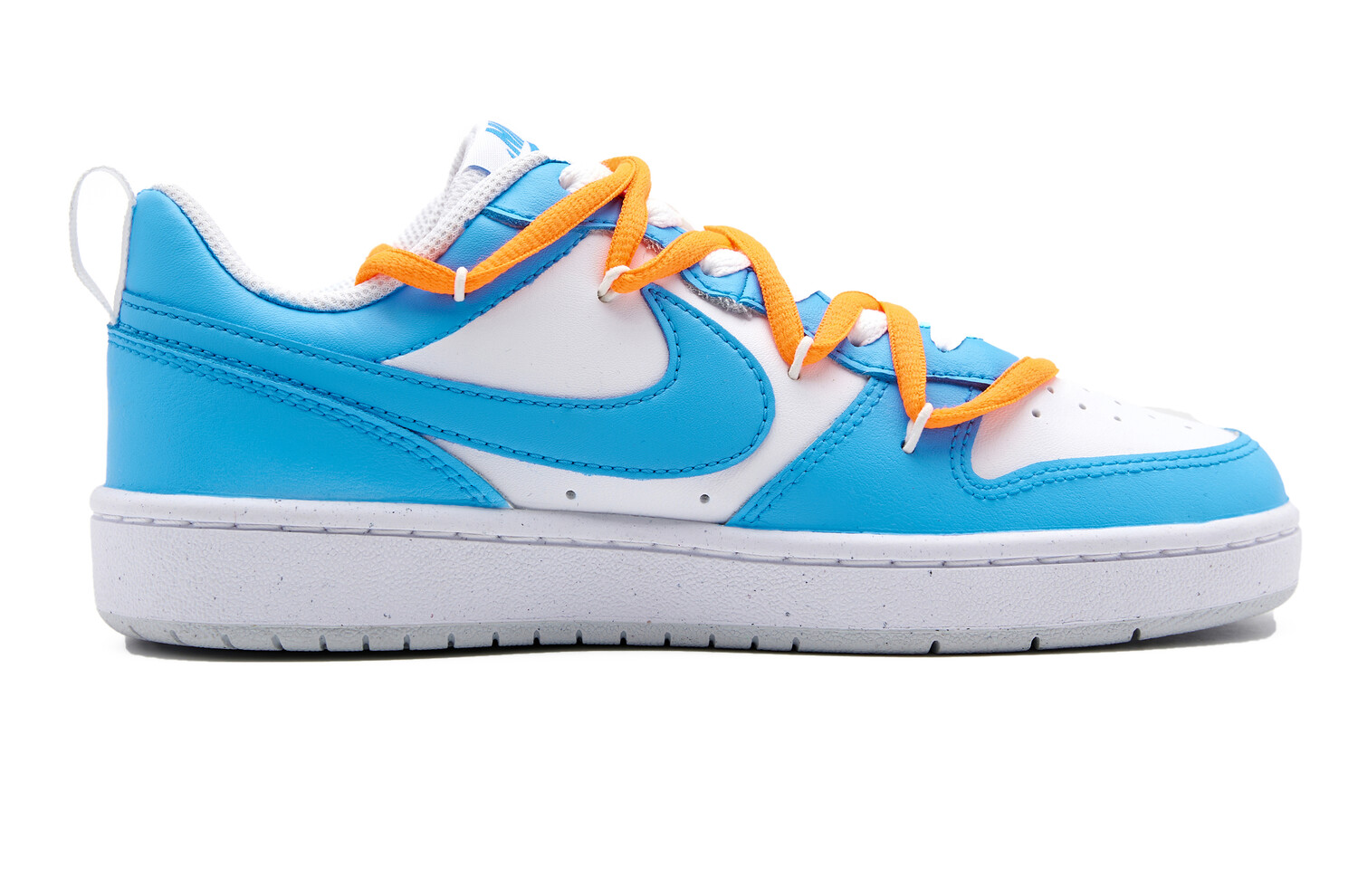 

Кроссовки Nike Court Borough Skateboard Shoes Women's Low-Top Blue White/Orange