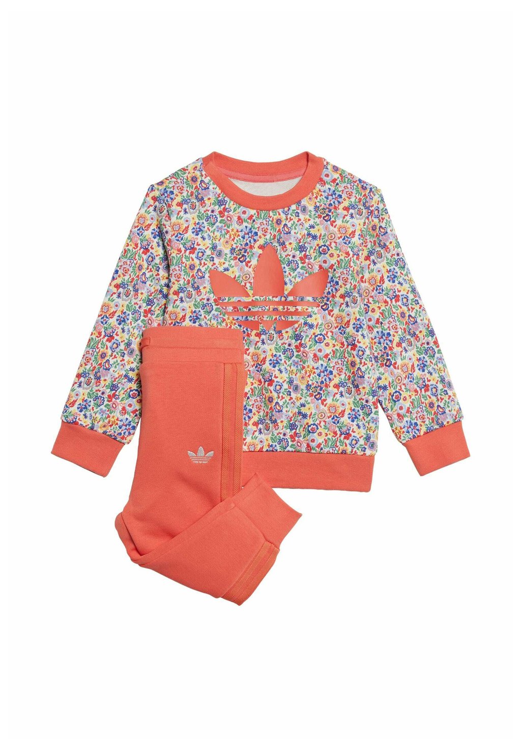 

Костюм LIBERTY LONDON CREW SET adidas Originals, оранжевый