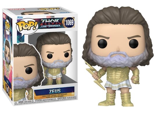 

Funko POP! Марвел, коллекционная фигурка, Тор, Зевс