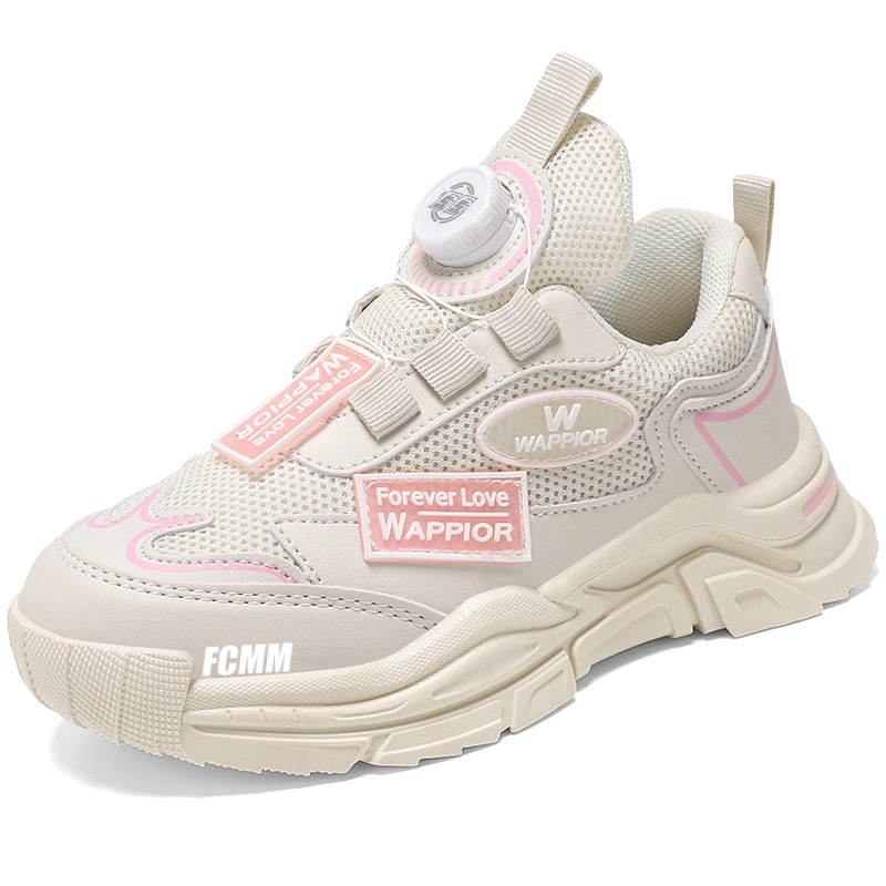 

Детские кроссовки с нескользящей подошвой и массивной подошвой FCMM, 0311 Rice Noodles