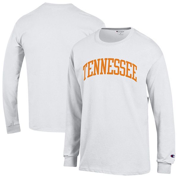 

Мужская белая футболка Tennessee Volunteers Basic Arch с длинным рукавом Champion