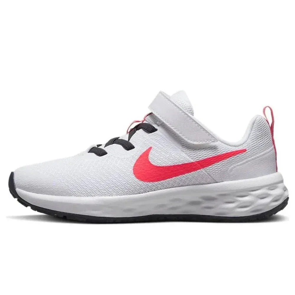 Кроссовки Nike RevolutionDD1095-101 белые, для бега, RHS8032 — фото 3