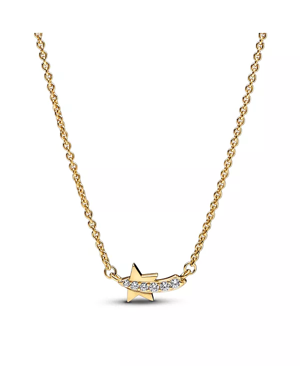 

Позолоченное ожерелье с подвеской в виде падающей звезды Pandora, gold