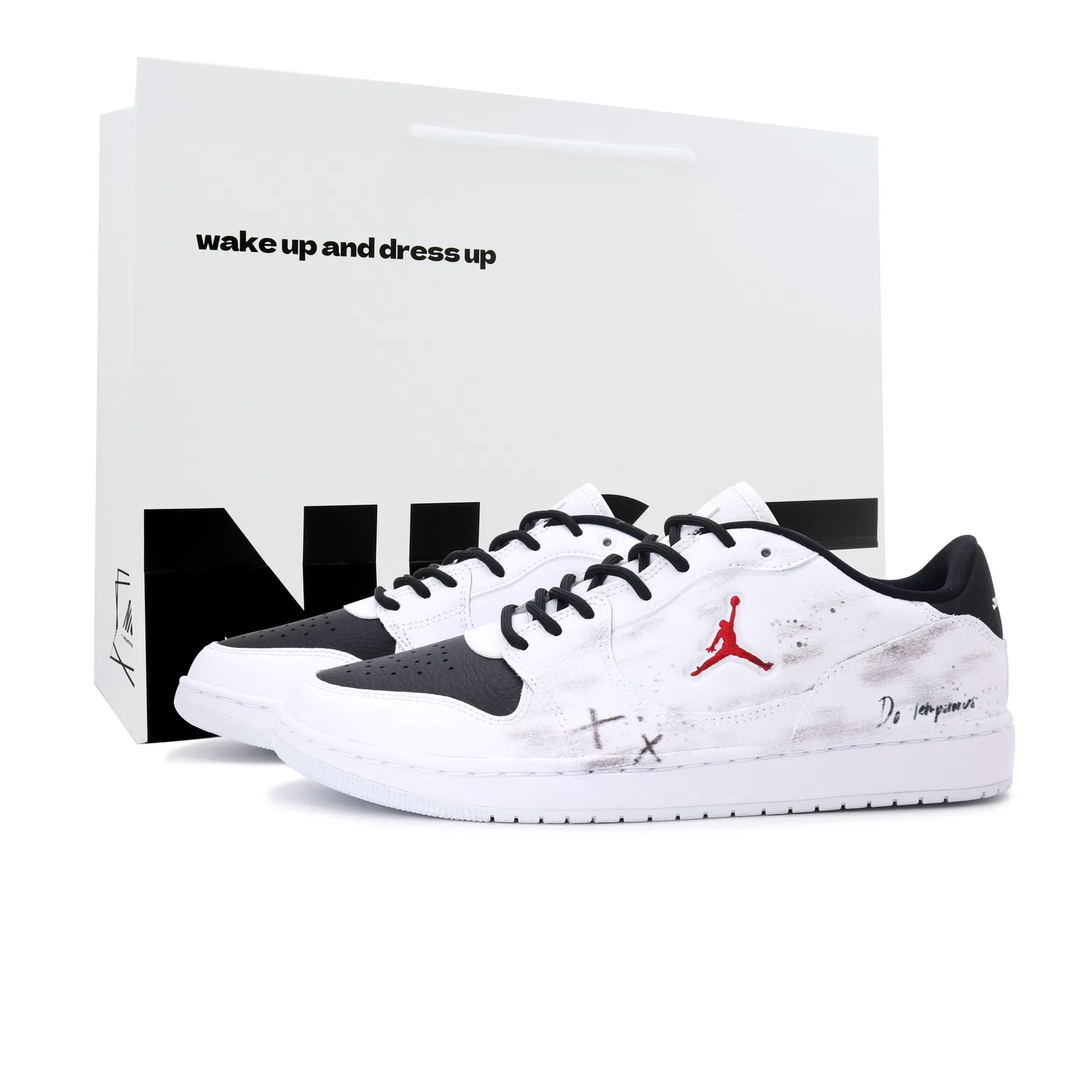 Кроссовки баскетбольные низкие Jordan COURT CONNECT White Black Gray
