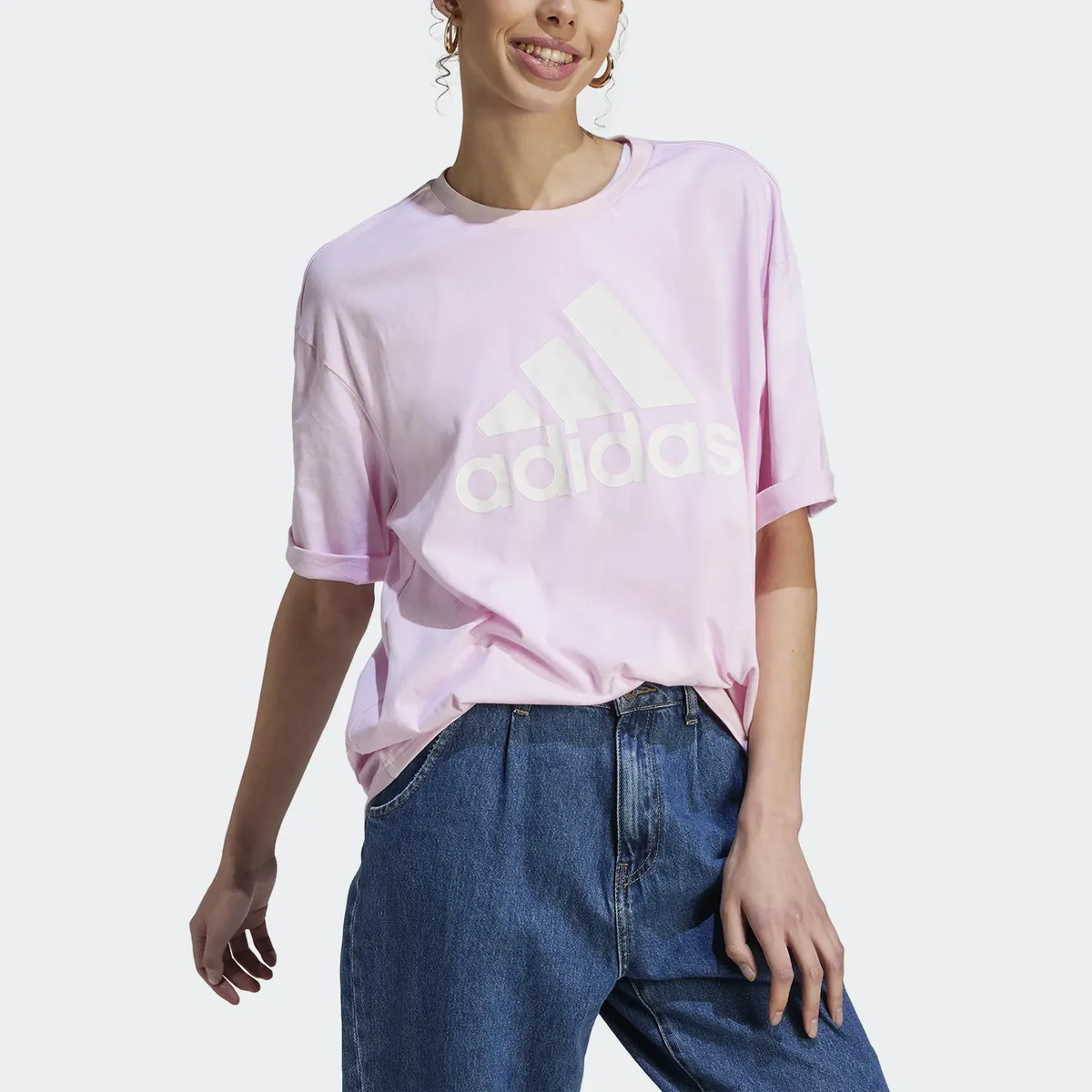 

Футболка Adidas Sportswear "ESSENTIALS BIG LOGO BOYFRIEND", розовый