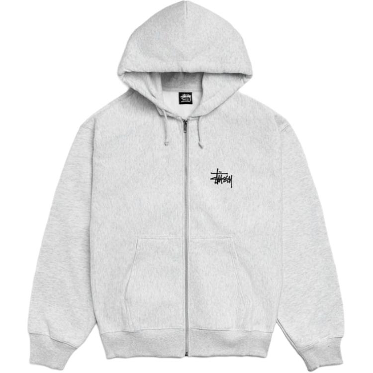 Мужские толстовки с капюшоном, средней и стандартной длины Stussy, темный синий — фото 3