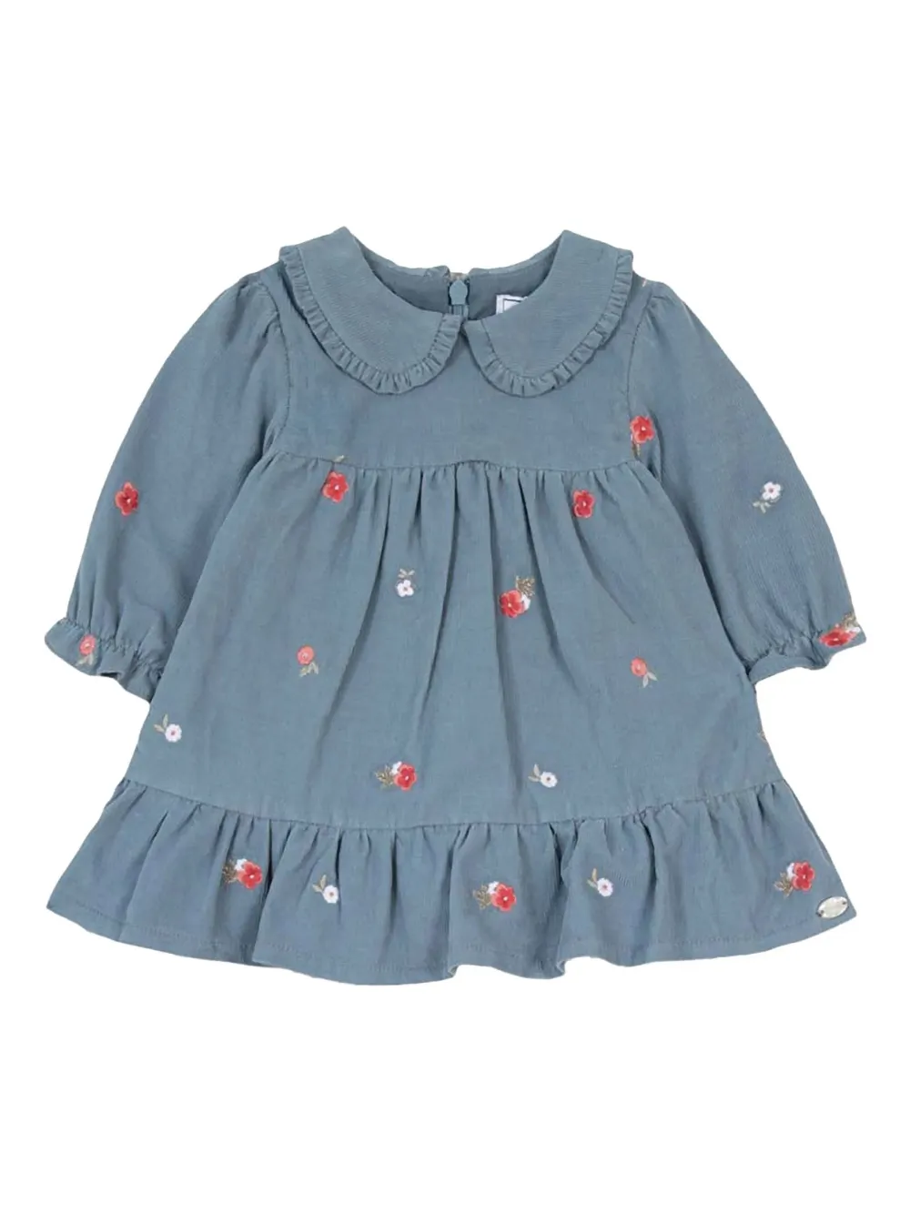 

Платье с цветочной вышивкой Tartine Et Chocolat, синий