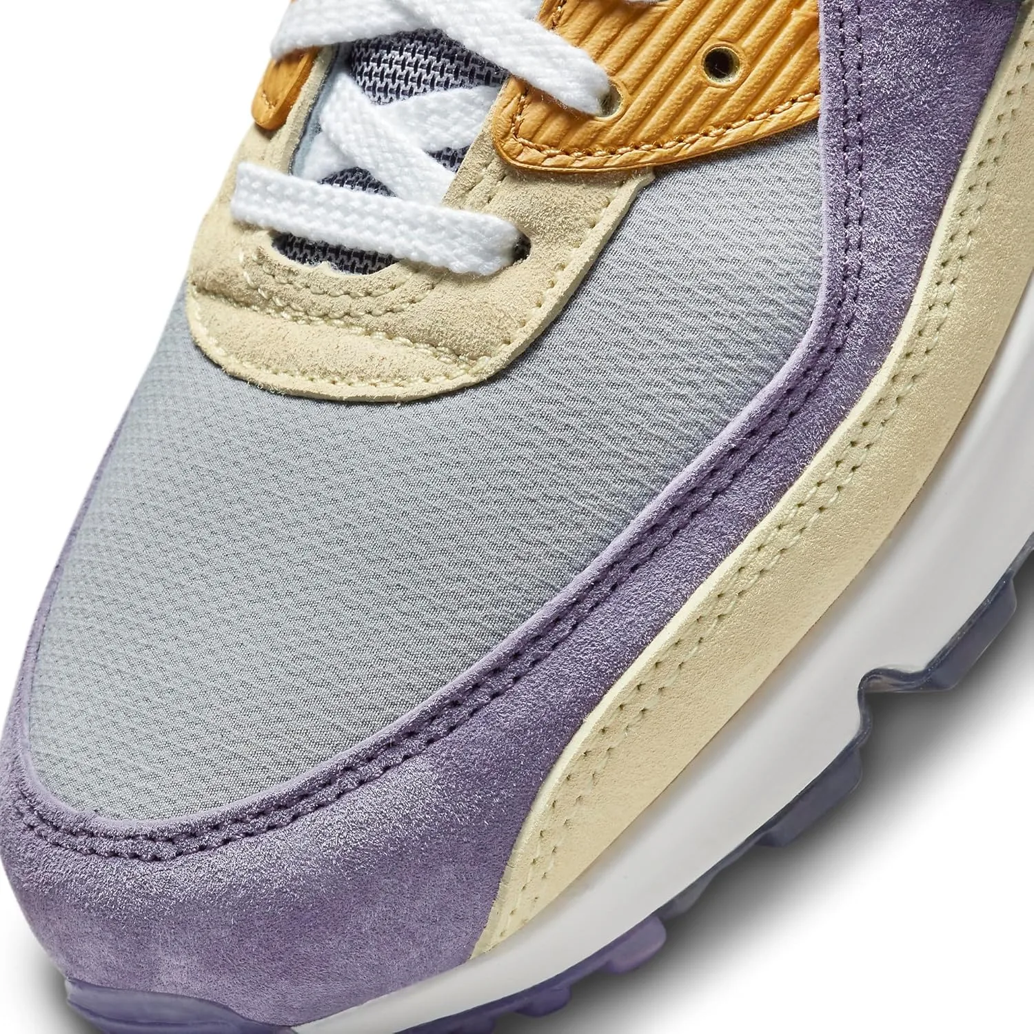 Кроссовки Nike Air Max 90 DB0625001, черный/фиолетовый/серый — фото 2