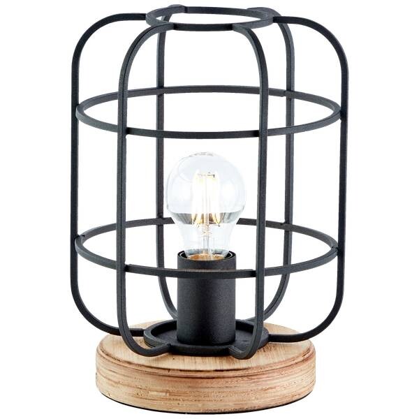 

Настольная лампа LIGHTBOXn 723514 1 цвет antik holz/schwarz korund