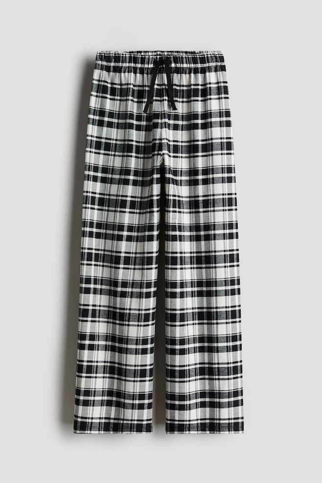

Фланелевая пижама H&M, черный