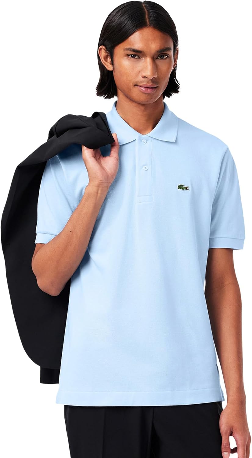 

Поло LACOSTE Классическое поло с коротким рукавом L.12.12 для мужчин L1212LJ-99, светло-синий