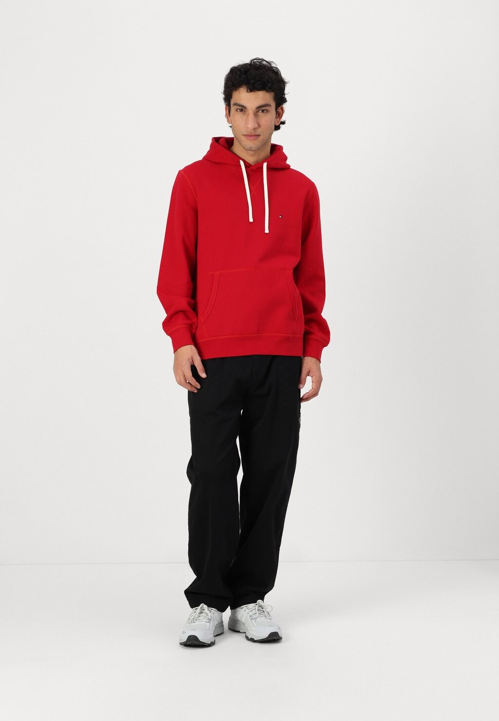 Толстовка SEASONAL HOODY Tommy Hilfiger, красный — фото 3