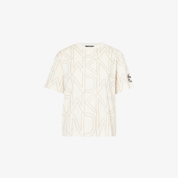 

Футболка Max Mara Weekend Acline с логотипом, белый