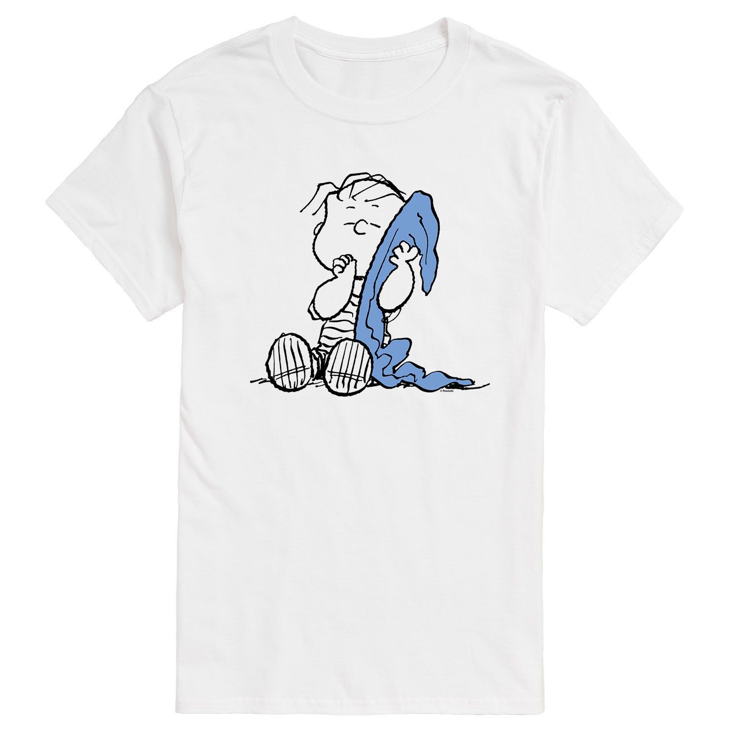 

Мужская футболка Linus Blanket с арахисом Licensed Character
