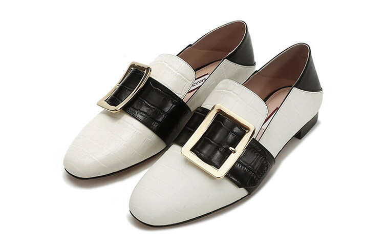 Женская повседневная обувь женская белая/черная Bally — фото 3