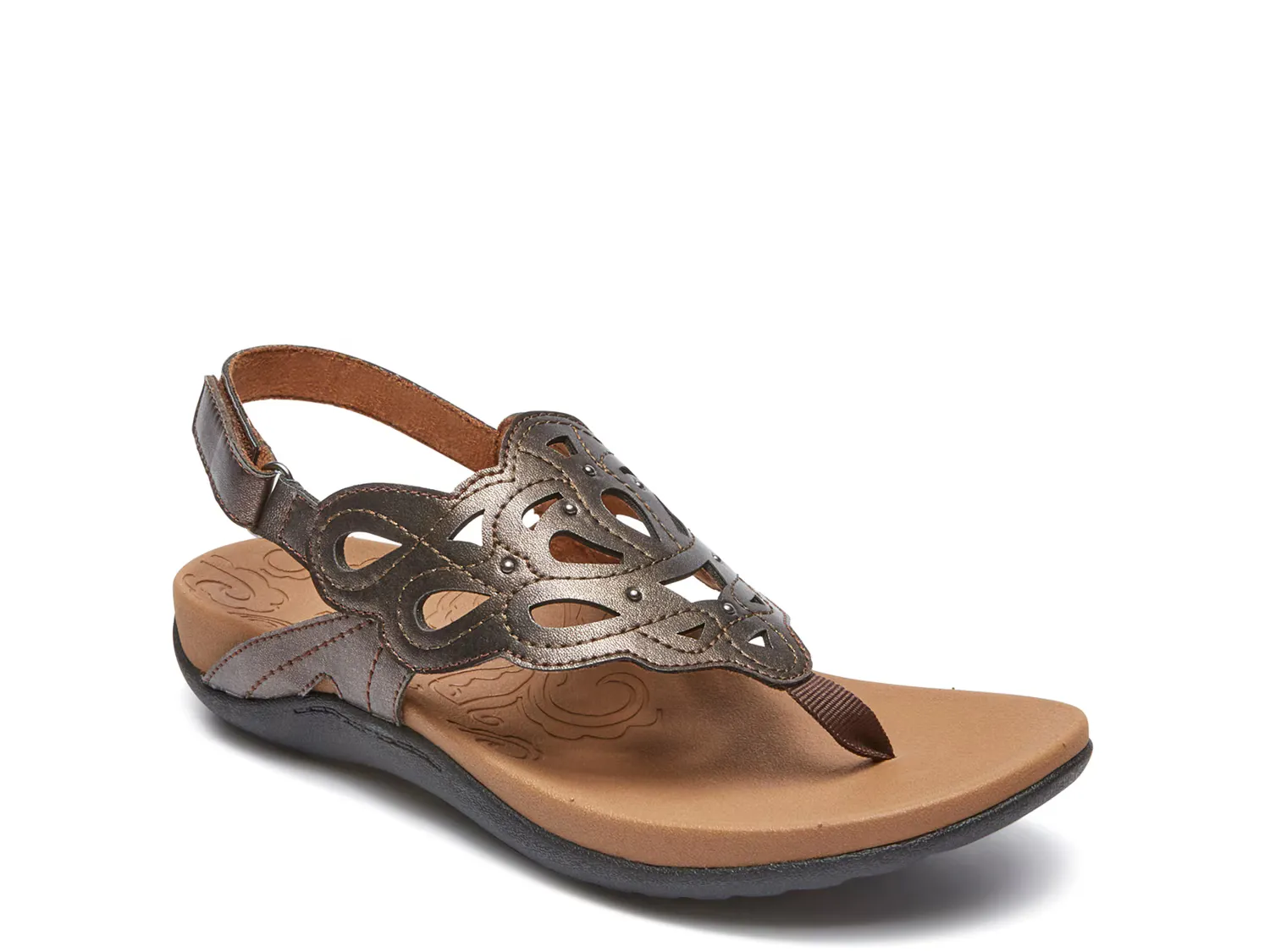 

Сандалии Ridge Wedge Sandal Rockport, цвет bronzemetallic