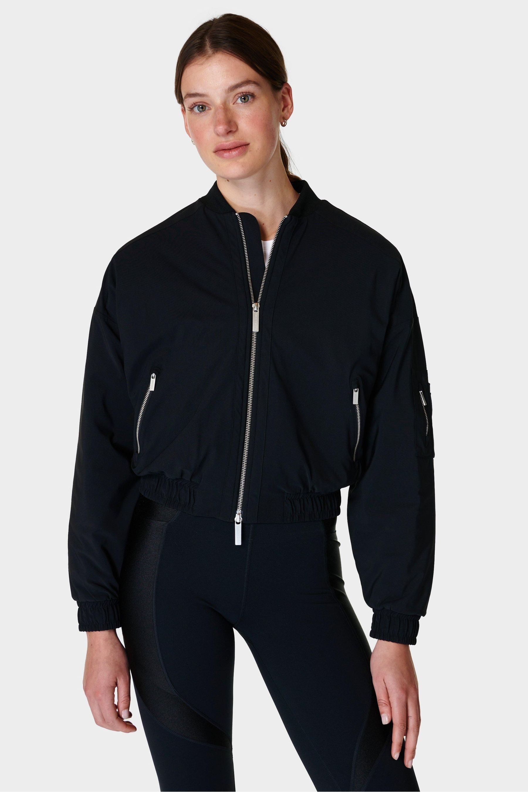 

Бомбер Explorer Sweaty Betty, черный